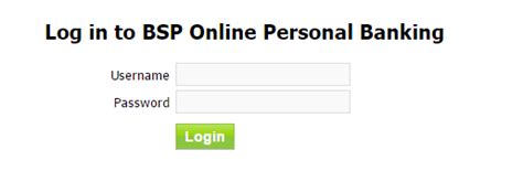 bsp.com.pg online banking login|Online Business Banking .
